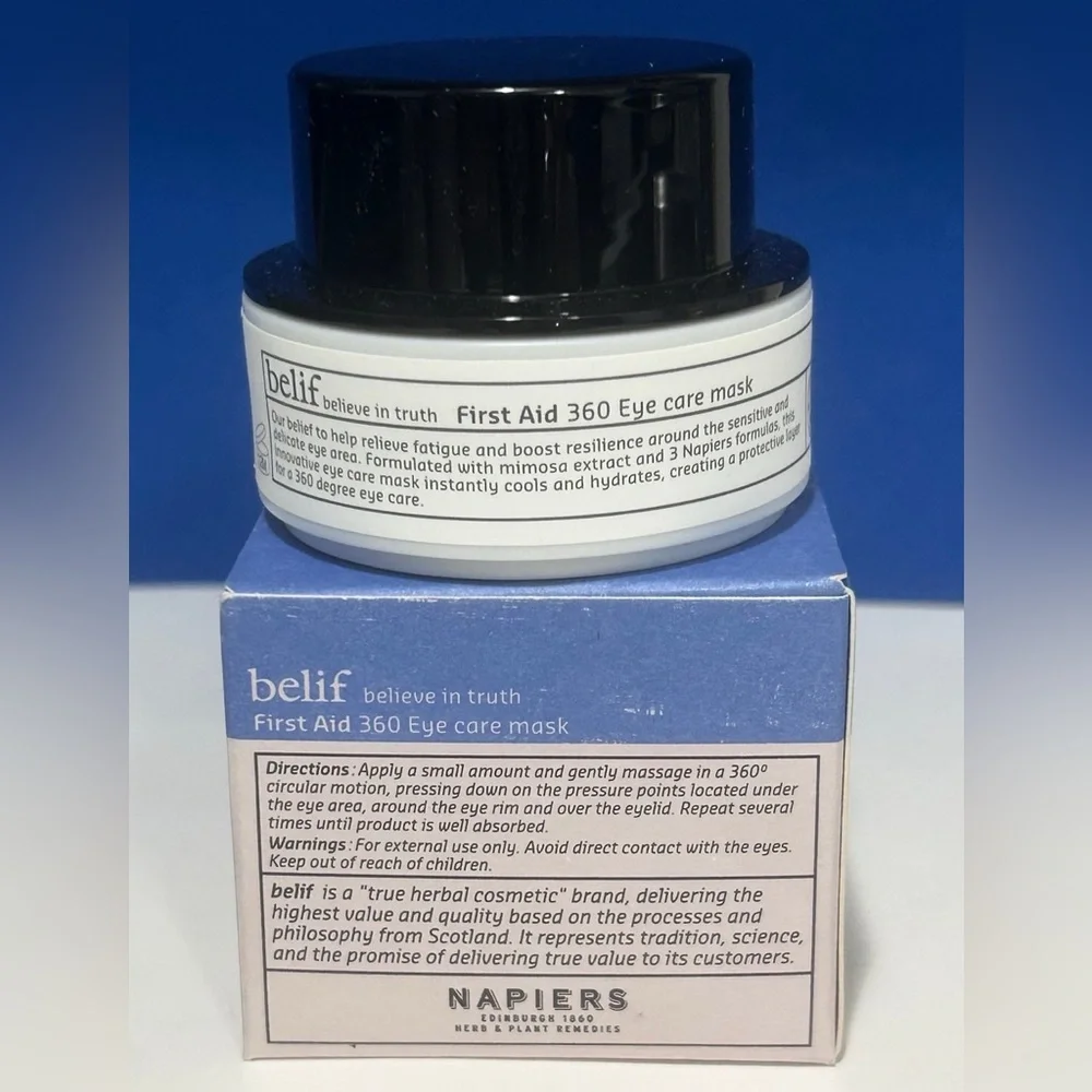 Belif First Aid 360 Eye Care Mask 0.84 oz 🌿🆕🌿